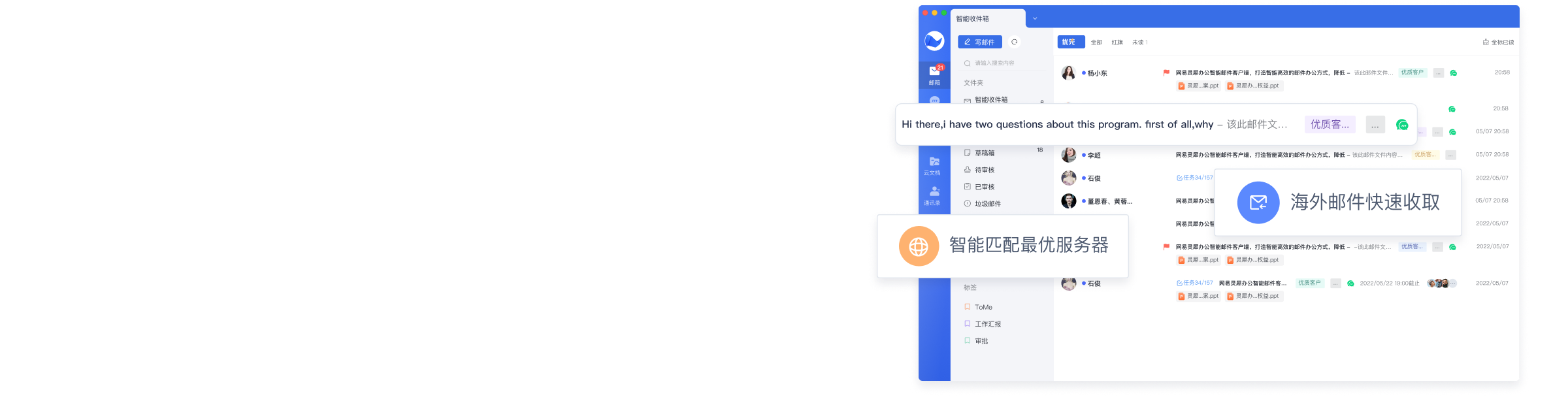 邮件收取智能解析